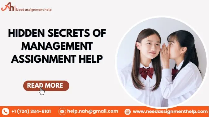 Secrets You Will Never Know About Management Assignment Help!!